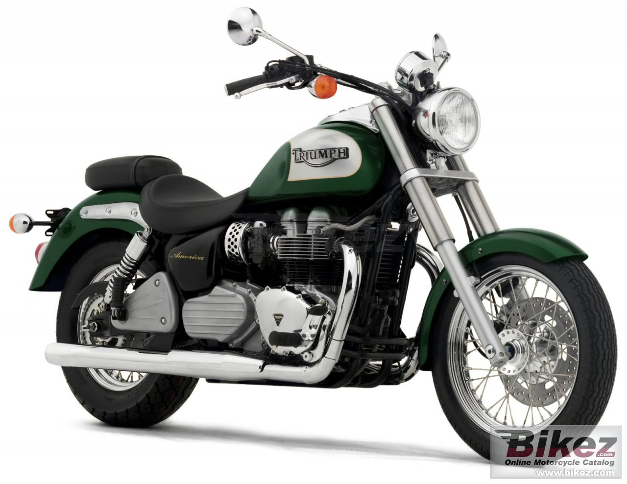 Big Triumph america picture and wallpaper from Bikez.com